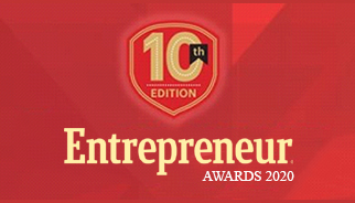 Infibeam Avenues' Executive Director Vishwas Patel declared 'Entrepreneur of the Year in Service Business - SaS & IT' at the Entrepreneur Awards 2020