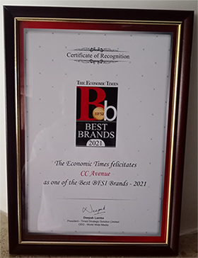 Economic Times Best BFSI Brands 2021 Accolade