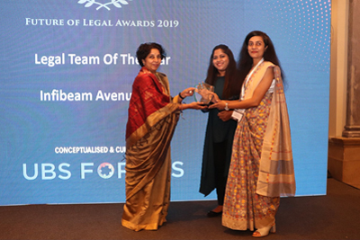 Infibeam Avenues - Legal Team of the Year