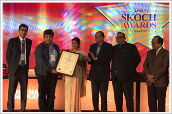 CCAvenue bags the 'Silver Award' at the prestigious Skoch Payments Award 2016